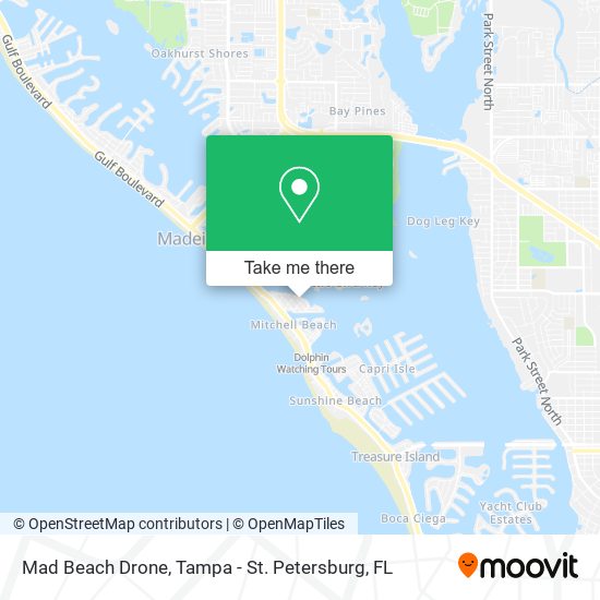 Mad Beach Drone map