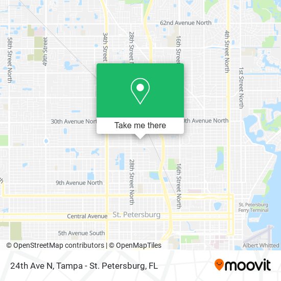 Mapa de 24th Ave N
