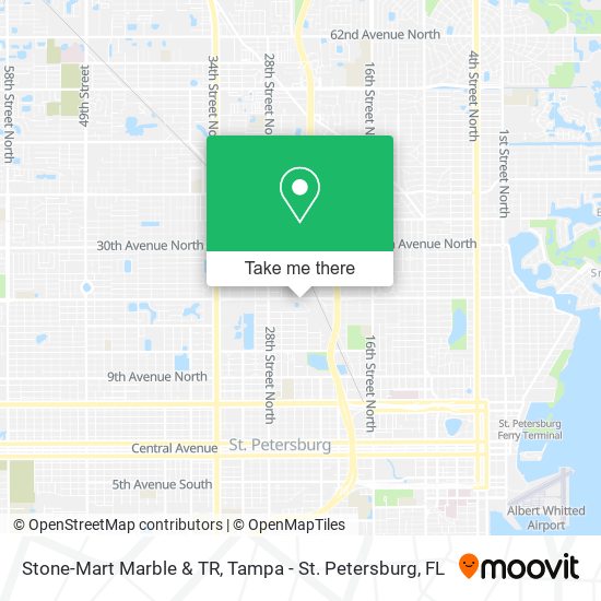 Stone-Mart Marble & TR map