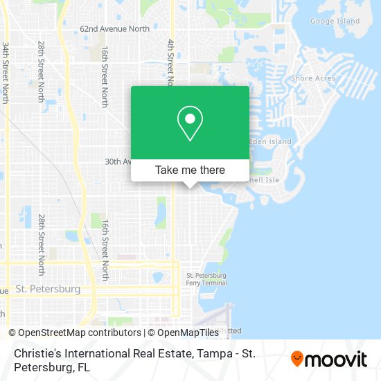 Mapa de Christie's International Real Estate