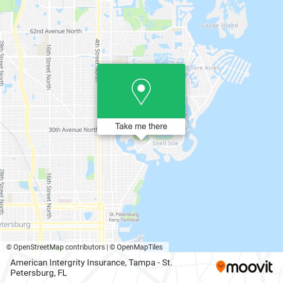 American Intergrity Insurance map