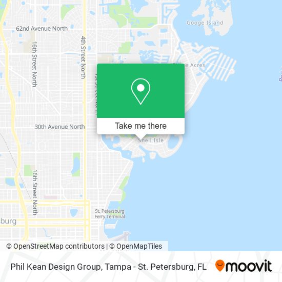 Phil Kean Design Group map
