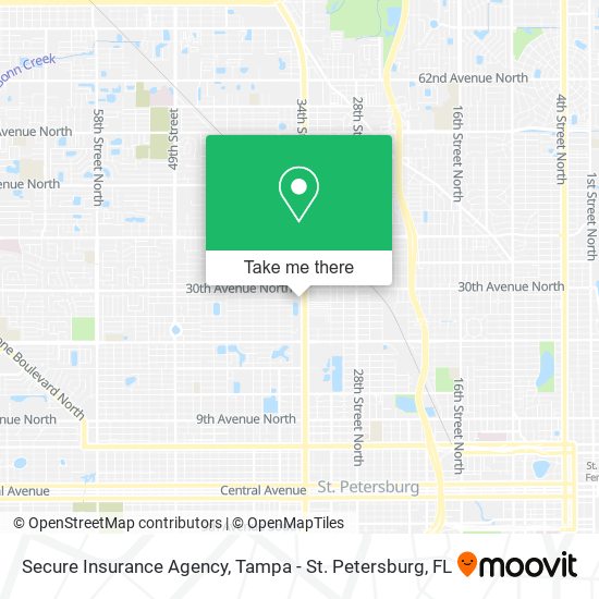 Secure Insurance Agency map