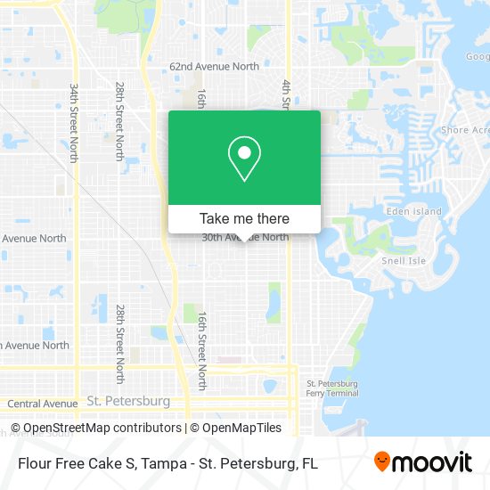 Flour Free Cake S map