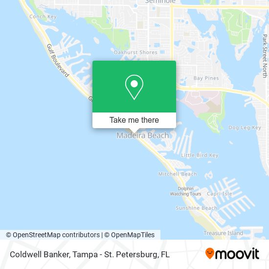 Mapa de Coldwell Banker
