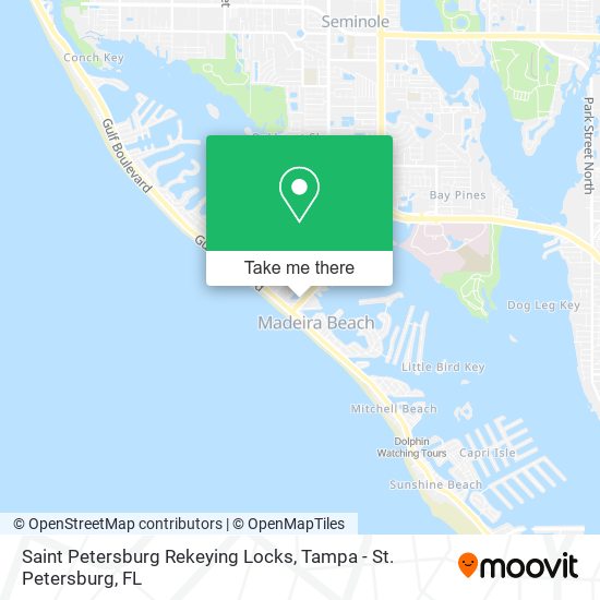 Saint Petersburg Rekeying Locks map