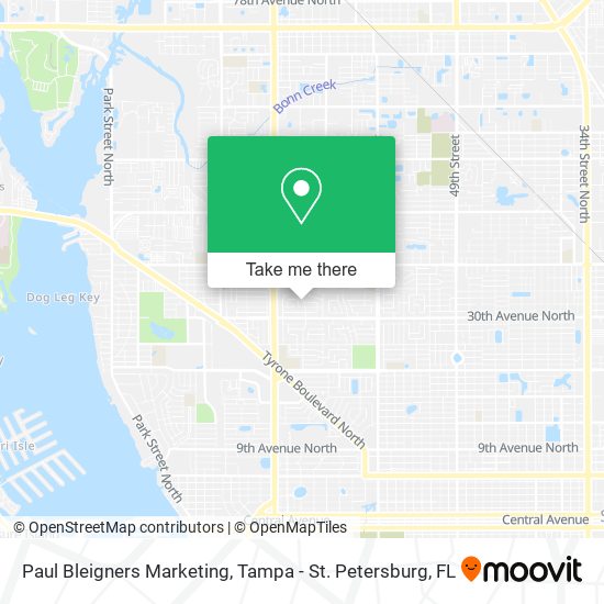 Paul Bleigners Marketing map