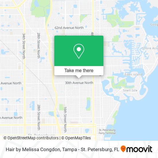 Hair by Melissa Congdon map