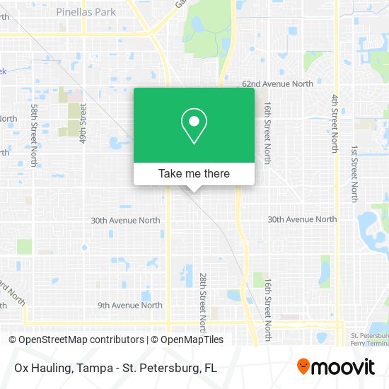Mapa de Ox Hauling