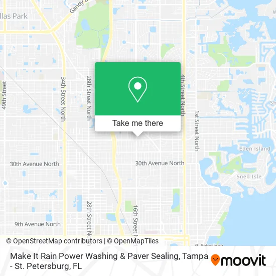 Mapa de Make It Rain Power Washing & Paver Sealing