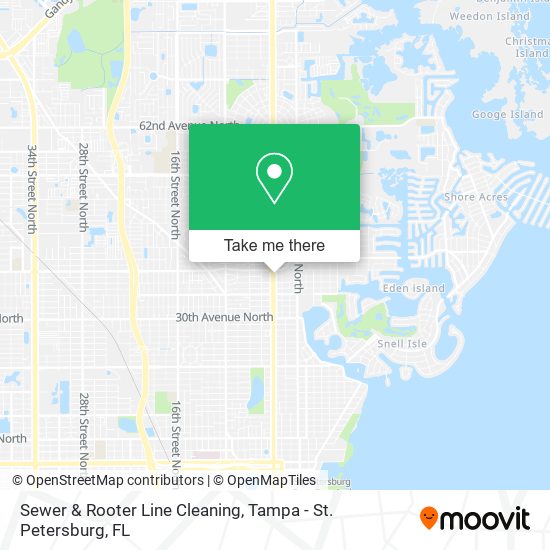 Sewer & Rooter Line Cleaning map