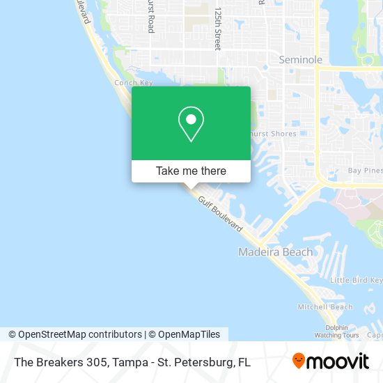 The Breakers 305 map