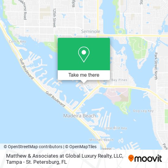 Matthew & Associates at Global Luxury Realty, LLC map