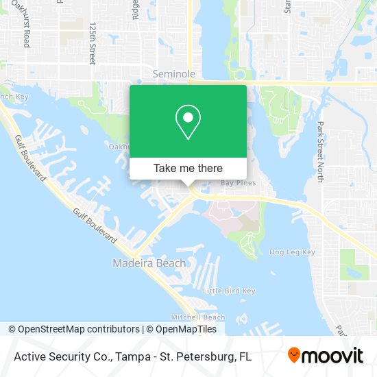 Mapa de Active Security Co.