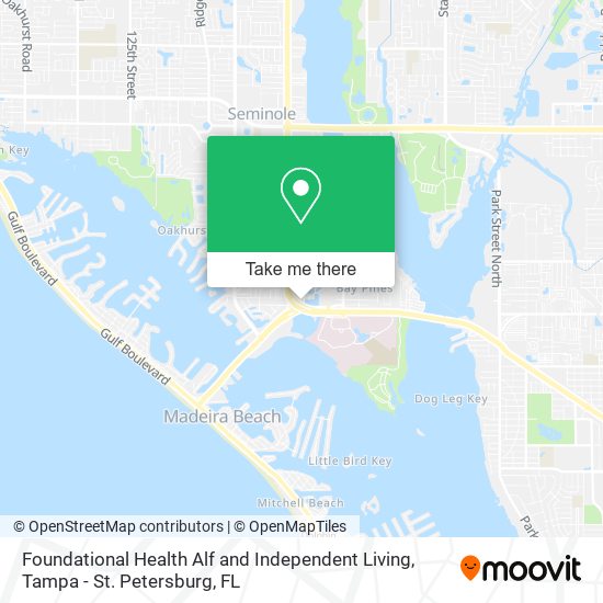 Foundational Health Alf and Independent Living map