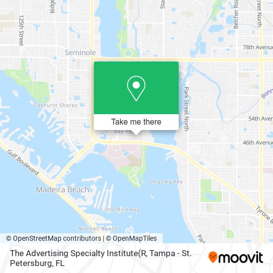 Mapa de The Advertising Specialty Institute
