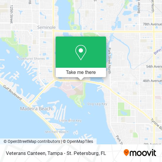 Mapa de Veterans Canteen