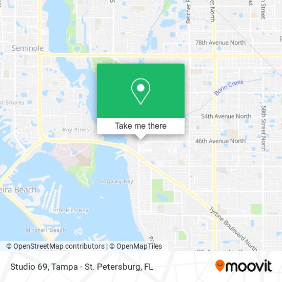 Studio 69 map