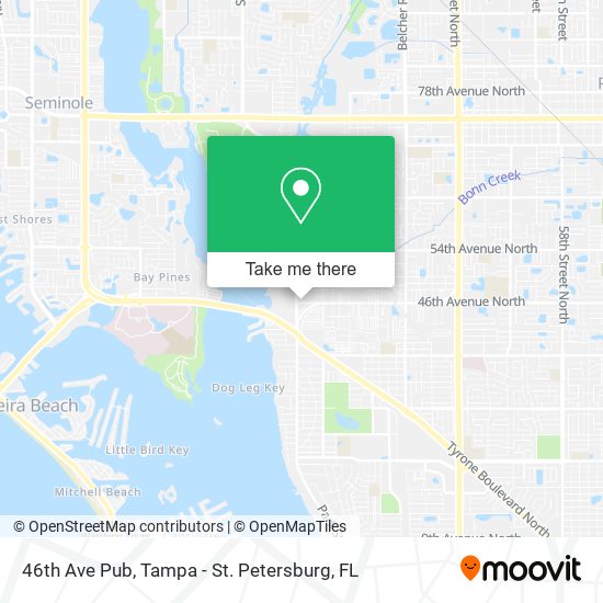 Mapa de 46th Ave Pub