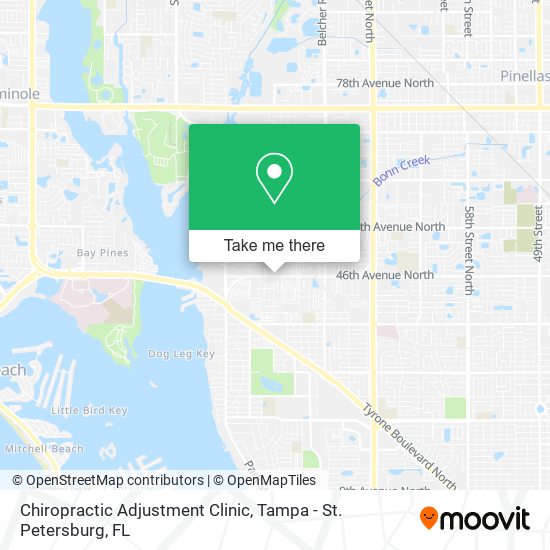 Mapa de Chiropractic Adjustment Clinic