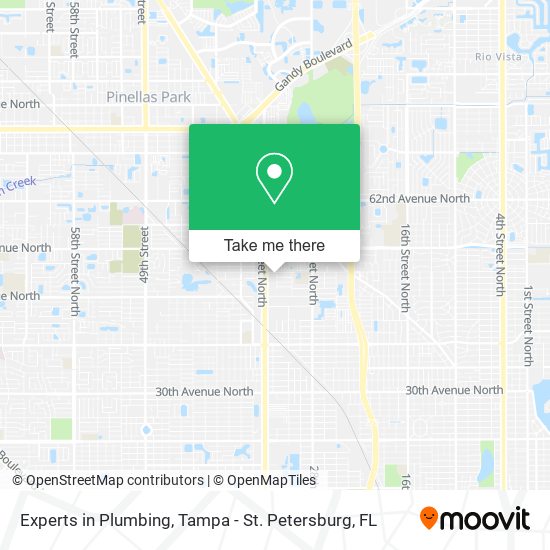 Experts in Plumbing map