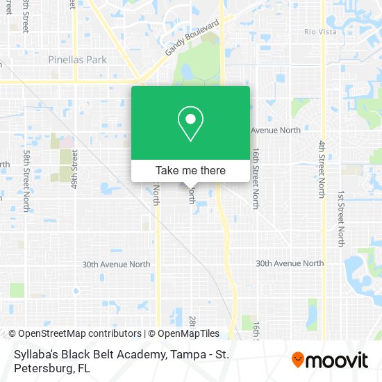 Mapa de Syllaba's Black Belt Academy
