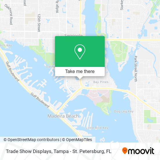 Trade Show Displays map