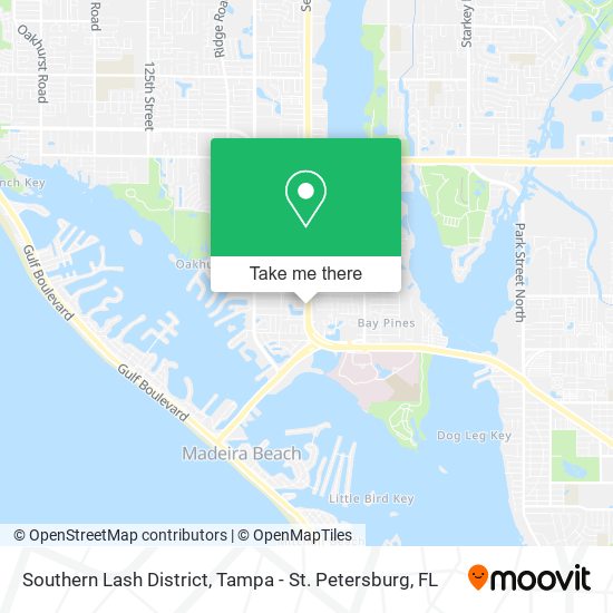 Southern Lash District map