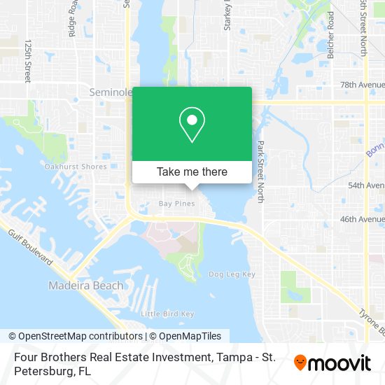 Four Brothers Real Estate Investment map