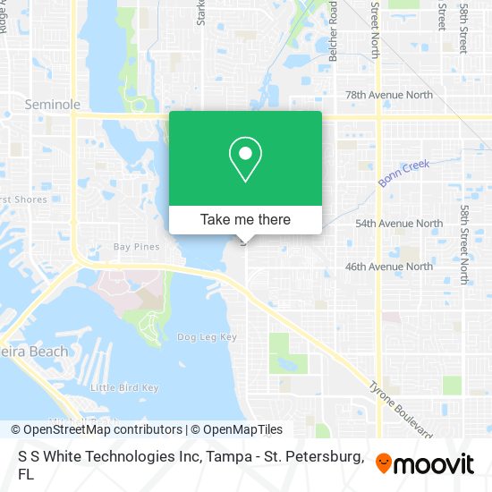 Mapa de S S White Technologies Inc