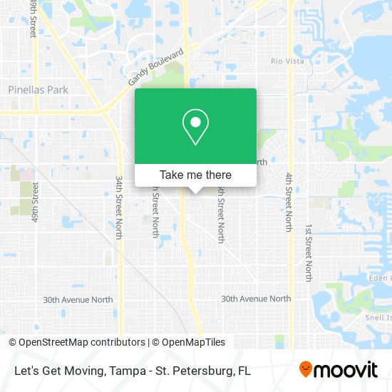 Mapa de Let's Get Moving