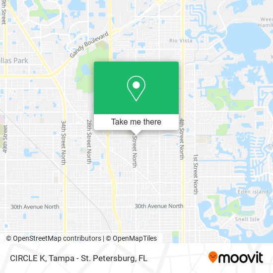 Mapa de CIRCLE K