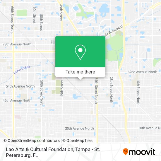 Lao Arts & Cultural Foundation map