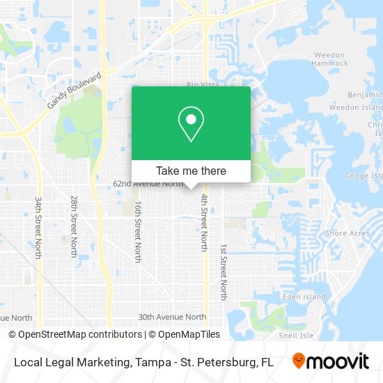 Mapa de Local Legal Marketing