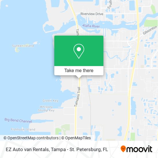 EZ Auto van Rentals map