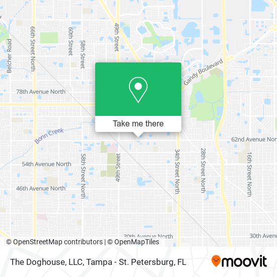Mapa de The Doghouse, LLC