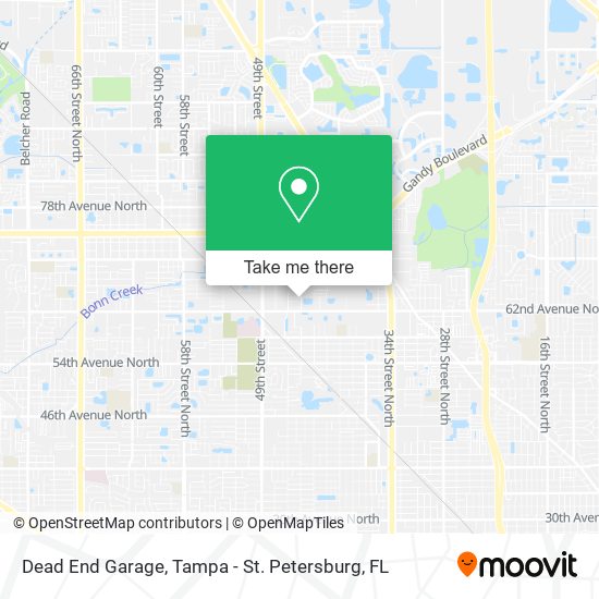 Dead End Garage map