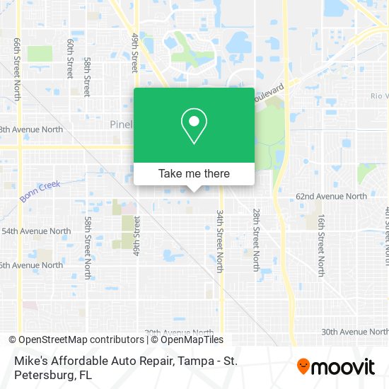 Mapa de Mike's Affordable Auto Repair