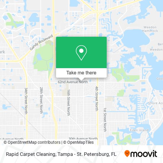 Mapa de Rapid Carpet Cleaning