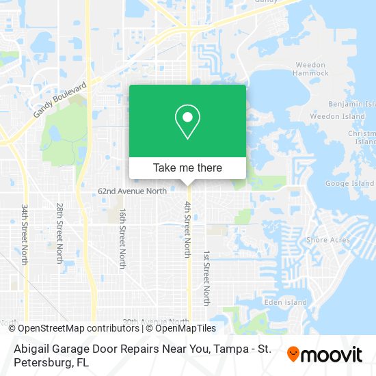 Mapa de Abigail Garage Door Repairs Near You