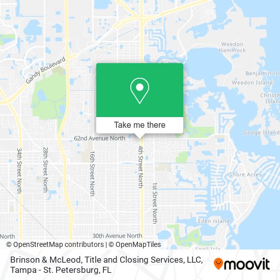 Brinson & McLeod, Title and Closing Services, LLC map
