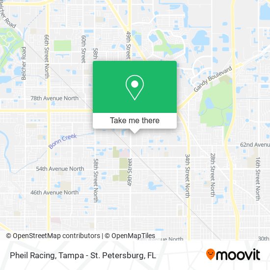 Pheil Racing map