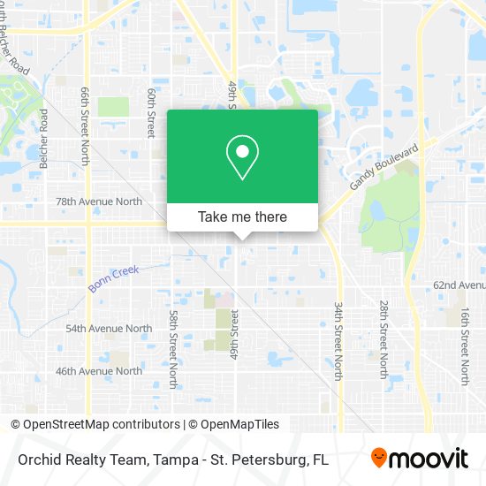 Orchid Realty Team map