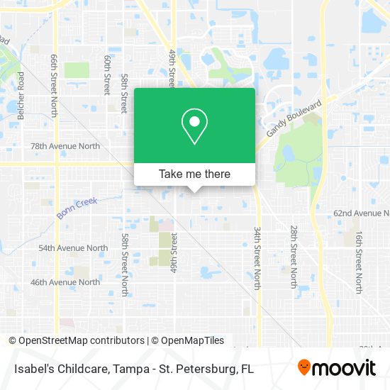 Mapa de Isabel's Childcare