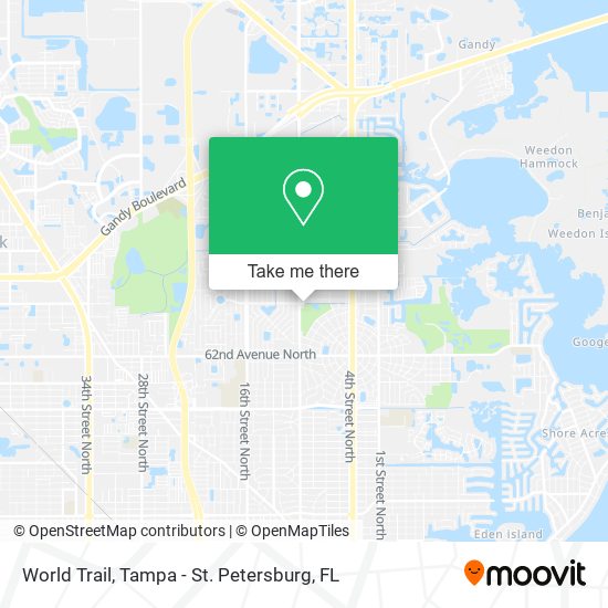 World Trail map