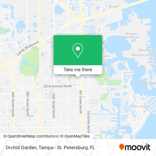 Orchid Garden map