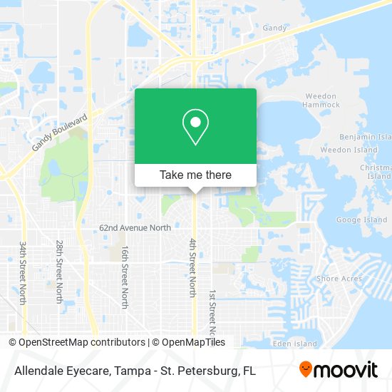 Allendale Eyecare map
