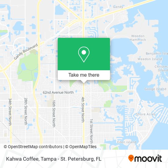 Kahwa Coffee map
