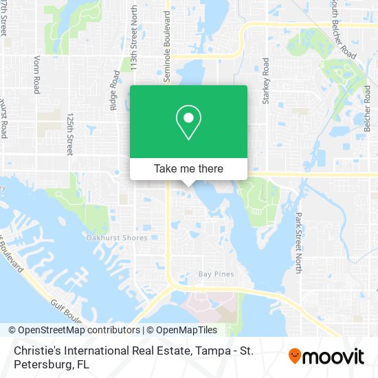 Christie's International Real Estate map
