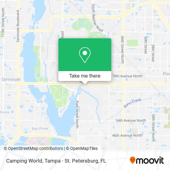 Camping World map